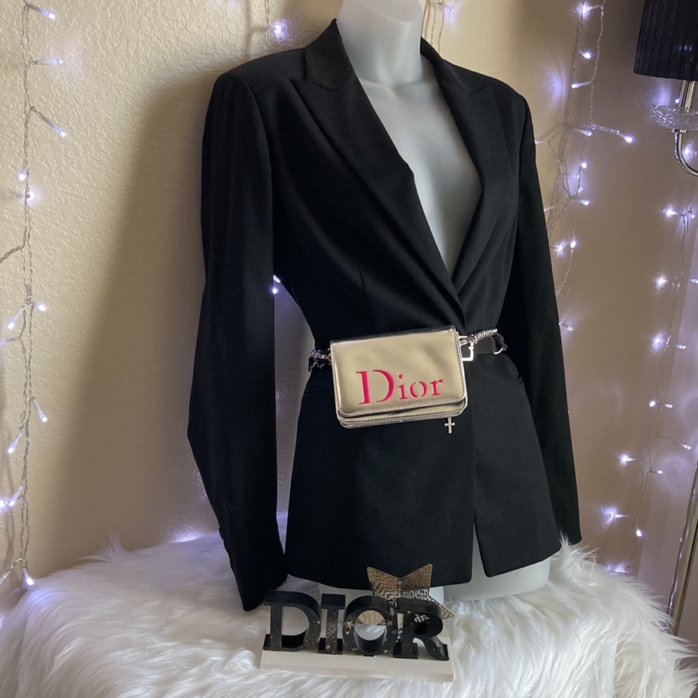 ❤️ Dior Small Cosmetic Bag With Chain ❤️ - Picture 3 of 15